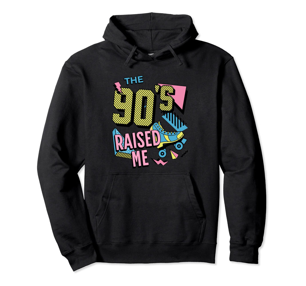 90S Raised Me Pastel Kidcore Kawaii Hoodie - Trendy Graphic Unisex - T-Shirt, Sweatshirt, Hoodie