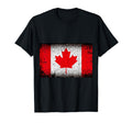 Patriotic Canadian Maple Leaf Flag T-Shirt - Streetwear Style for Adults - T-Shirt, Sweatshirt, Hoodie