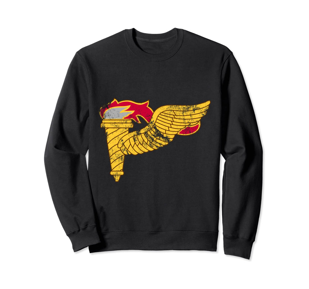 Us Army Pathfinder Badge Distressed Sweatshirt - Trendy Graphic Unisex - T-Shirt, Sweatshirt, Hoodie