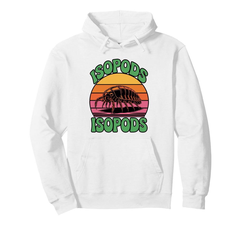 Isopods Vaporwave Bug Meme Hoodie - Aesthetic Graphic for Adults - T-Shirt, Sweatshirt, Hoodie