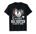 Senior Big Sister Class 2026 Baseball T-Shirt - Minimalist Print Unisex - T-Shirt, Sweatshirt, Hoodie