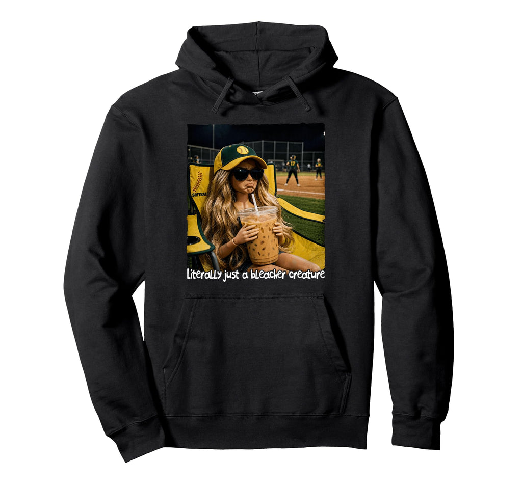 Softball Lover Ballfield Doll Just Hoodie - Trendy Graphic for Adults - T-Shirt, Sweatshirt, Hoodie