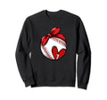 Womens Custom Baseball Mom Number Sweatshirt - Streetwear Style Men Women - T-Shirt, Sweatshirt, Hoodie