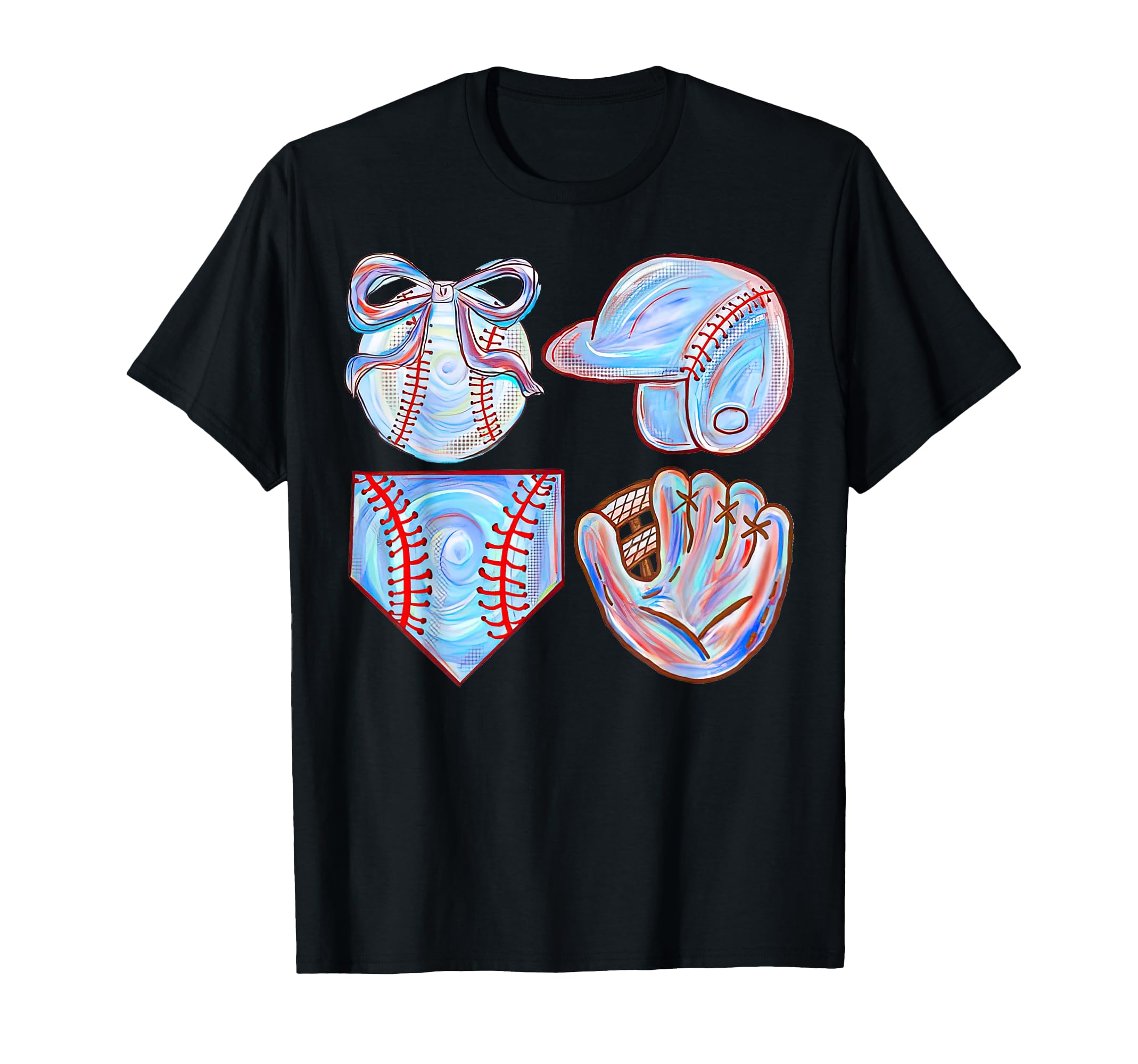 Baseball Game Day Sports Mom T-Shirt - Aesthetic Graphic for Adults - T-Shirt, Sweatshirt, Hoodie
