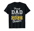 Proud Senior Dad Softball Class 2026 T-Shirt - Custom Art Print Men Women - T-Shirt, Sweatshirt, Hoodie