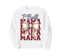 T Ball Mama Baseball Mom Coquette Sweatshirt - Novelty Apparel for Adults - T-Shirt, Sweatshirt, Hoodie