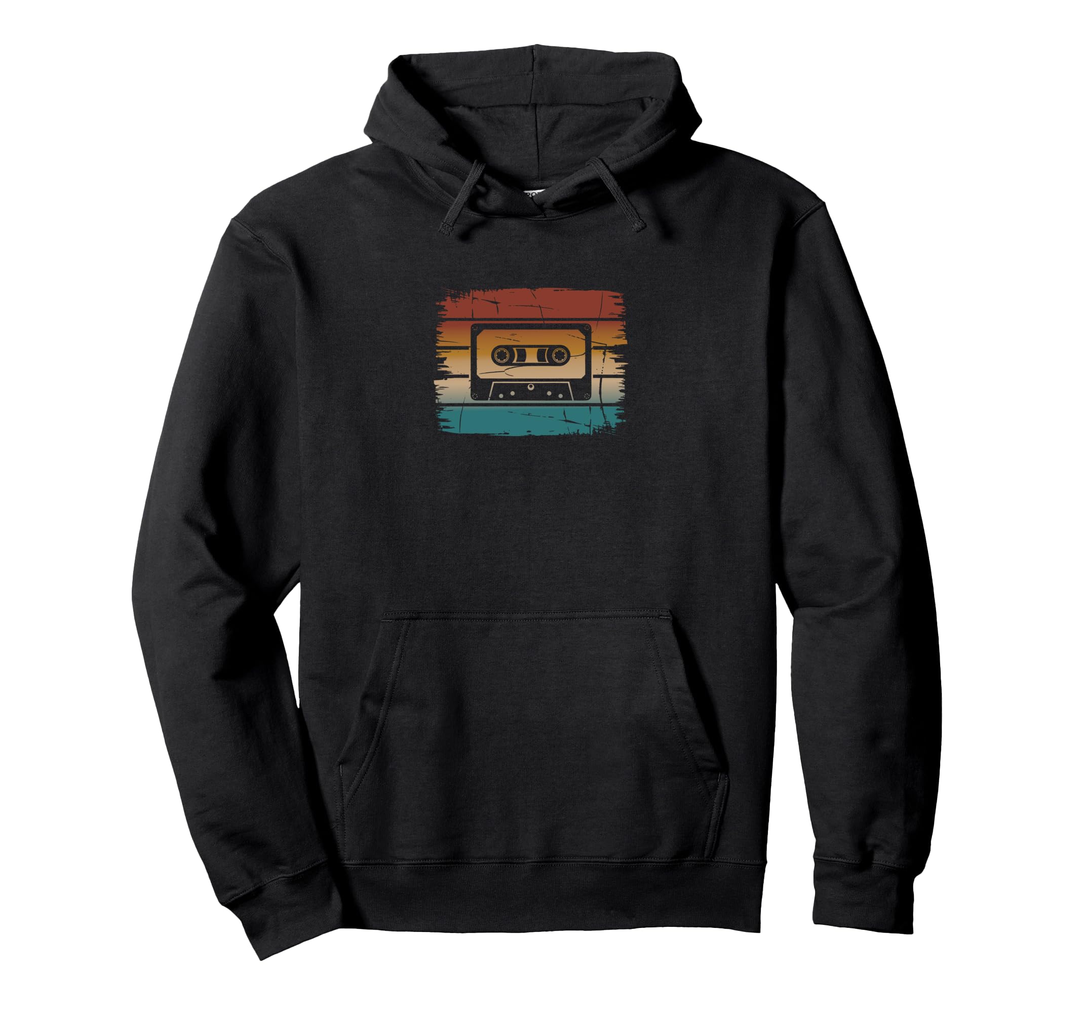 Cassette Tape Music Hoodie - Aesthetic Graphic for Adults - T-Shirt, Sweatshirt, Hoodie