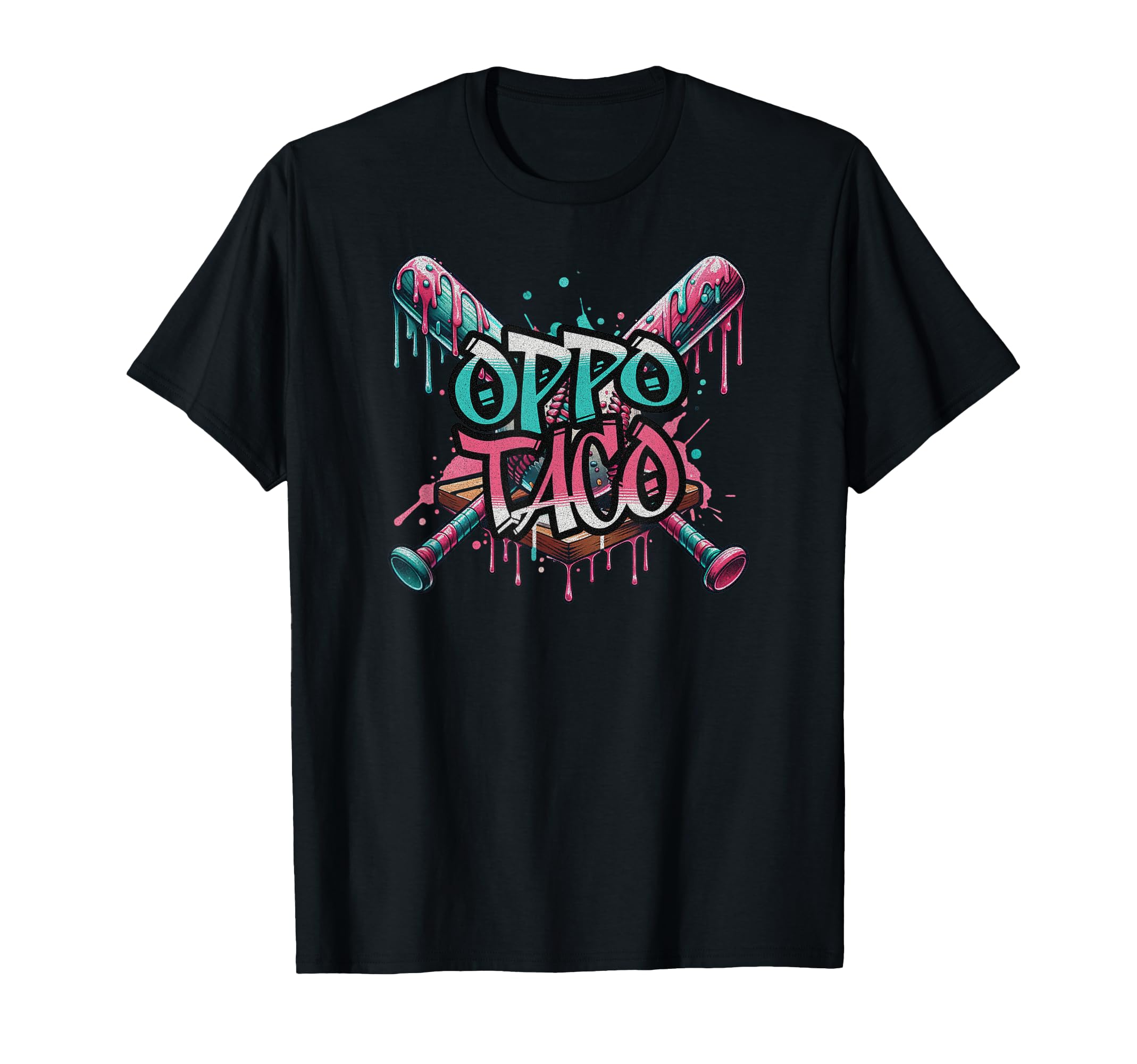 Oppo Taco Funny Baseball Ice Cream T-Shirt - Aesthetic Graphic Men Women - T-Shirt, Sweatshirt, Hoodie
