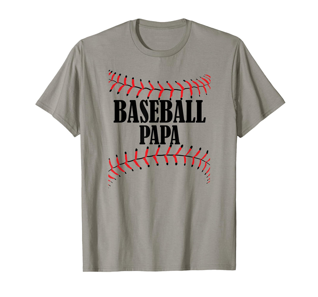 Baseball Papa Baseball Grandpa T-Shirt - Custom Art Print for Adults - T-Shirt, Sweatshirt, Hoodie