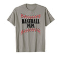 Baseball Papa Baseball Grandpa T-Shirt - Custom Art Print for Adults - T-Shirt, Sweatshirt, Hoodie