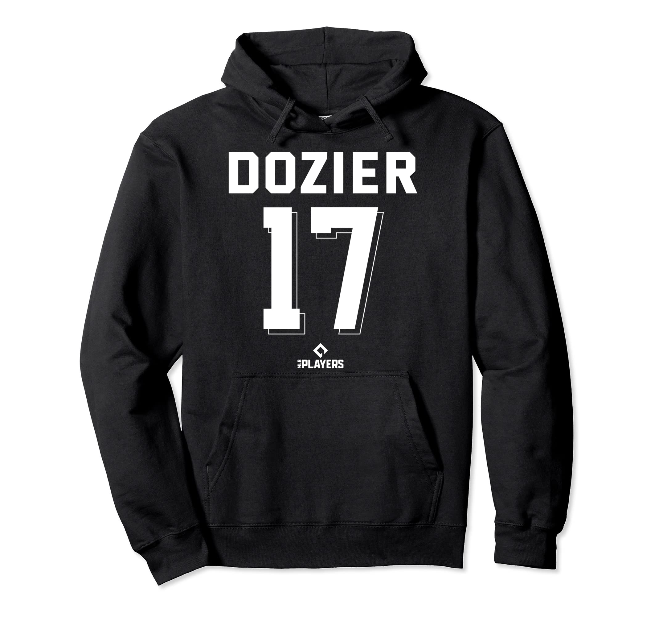 Hunter Dozier 17 Kansas City Mlbpa Hoodie - Streetwear Style Men Women - T-Shirt, Sweatshirt, Hoodie