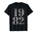 1982 Birth Year Distressed Birthday T-Shirt - Casual Everyday Wear Unisex - T-Shirt, Sweatshirt, Hoodie