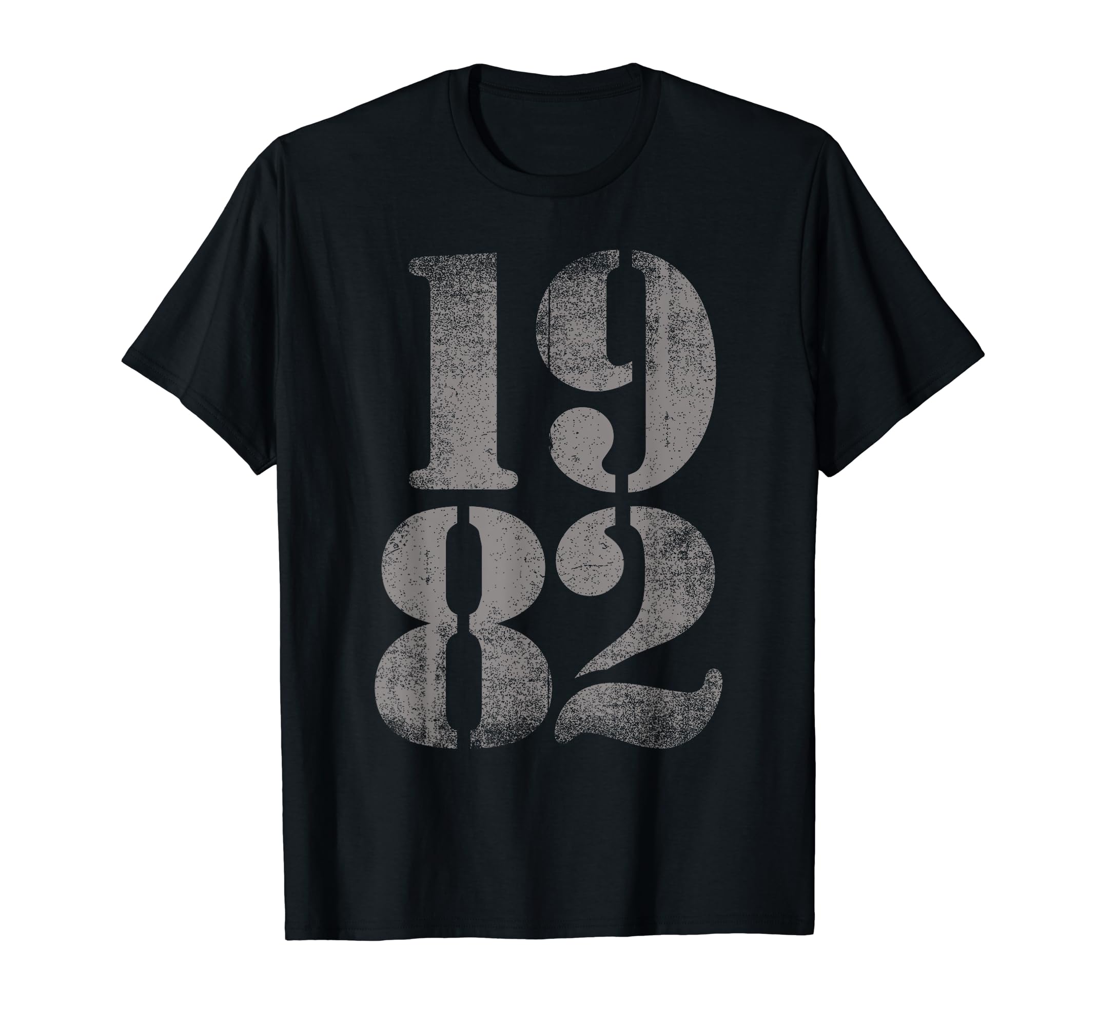 1982 Birth Year Distressed Birthday T-Shirt - Casual Everyday Wear Unisex - T-Shirt, Sweatshirt, Hoodie