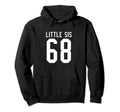 Number 68 Little Sis Biggest Fan Hoodie - Unique Graphic for Adults - T-Shirt, Sweatshirt, Hoodie