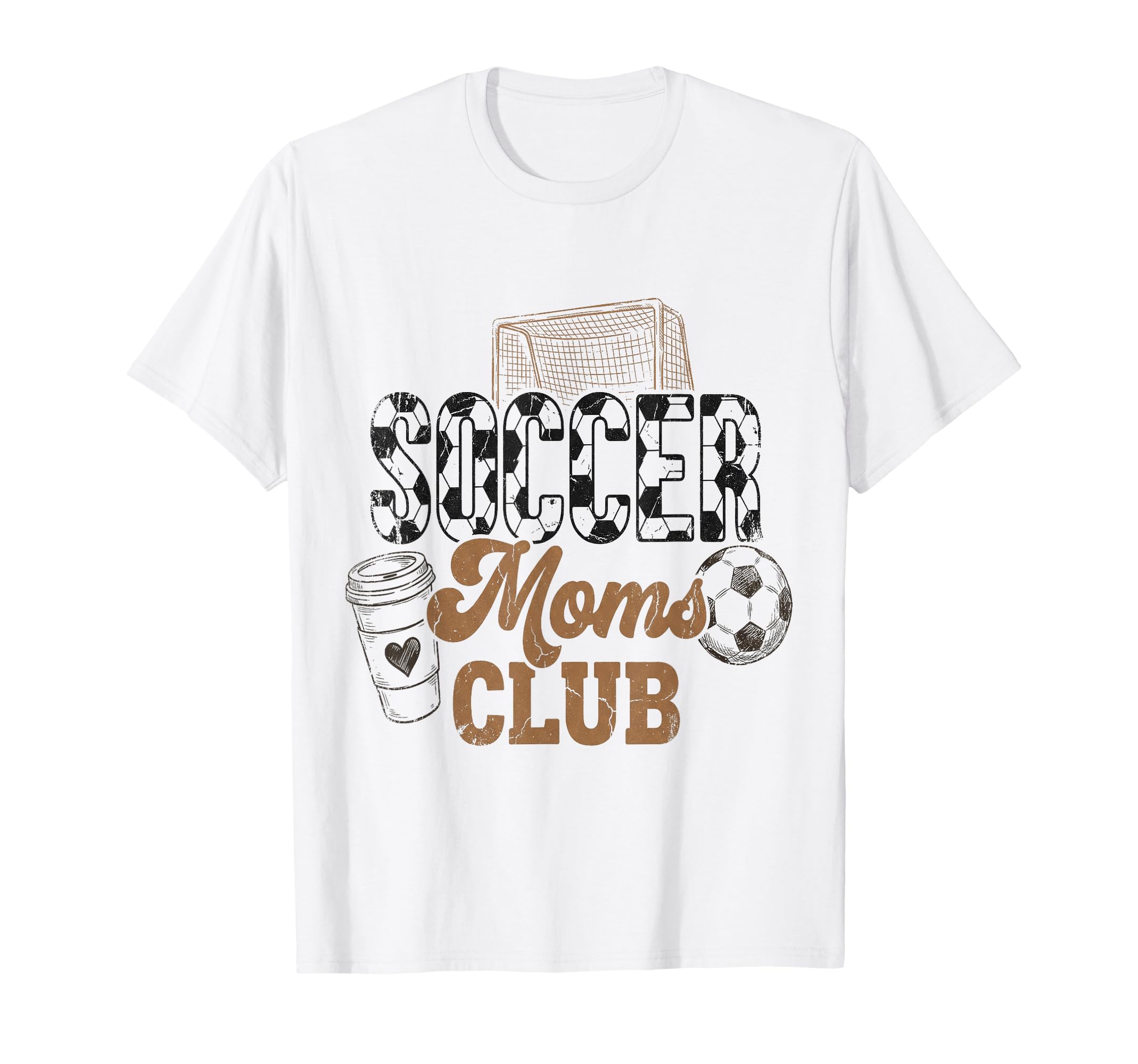 Soccer Moms Club Mama Coffee Mothers T-Shirt - Streetwear Style Men Women - T-Shirt, Sweatshirt, Hoodie