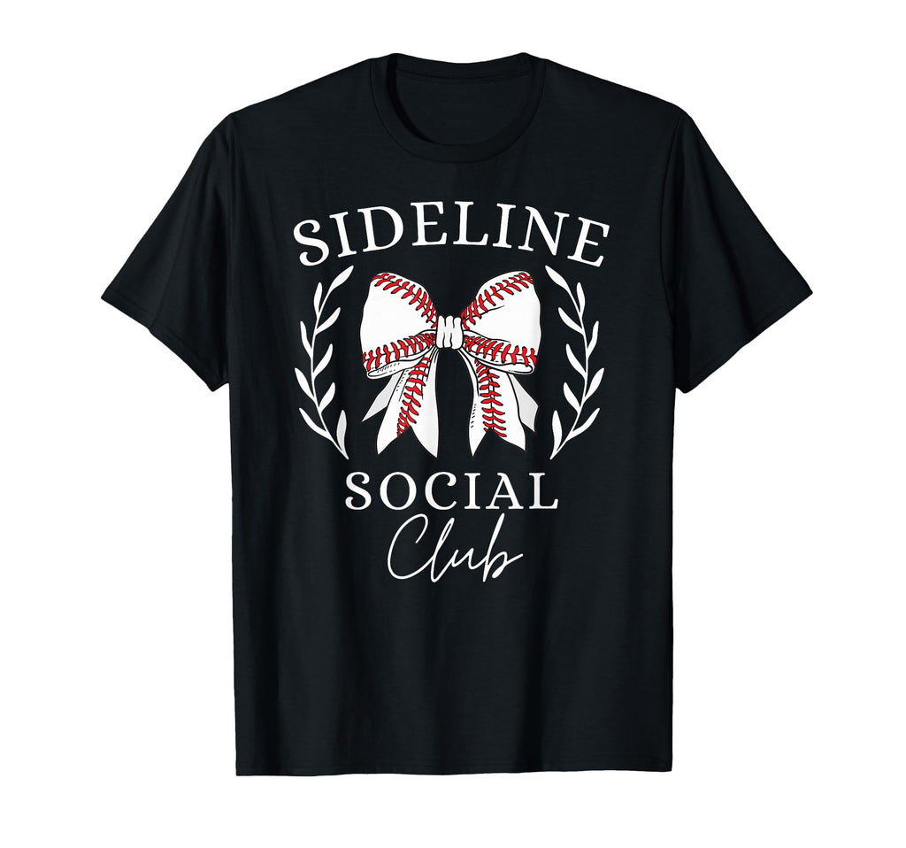 Sideline Social Club Coquette T-Shirt - Casual Everyday Wear Men Women - T-Shirt, Sweatshirt, Hoodie