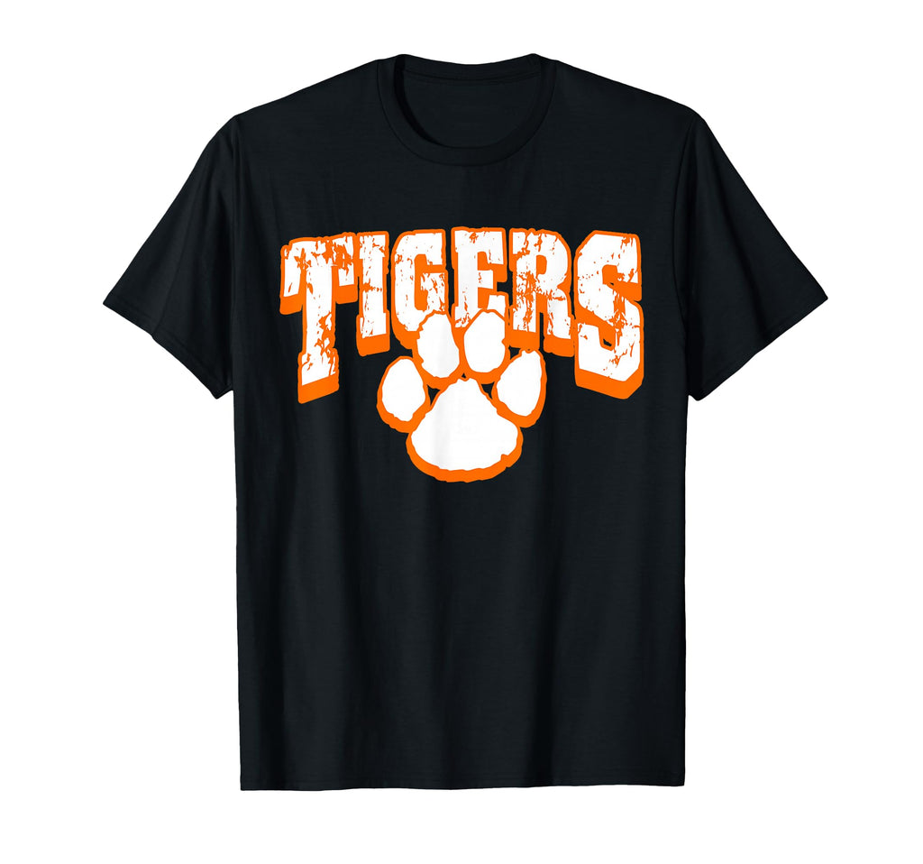 Tigers School Spirit Mascot Back To T-Shirt - Streetwear Style Unisex - T-Shirt, Sweatshirt, Hoodie