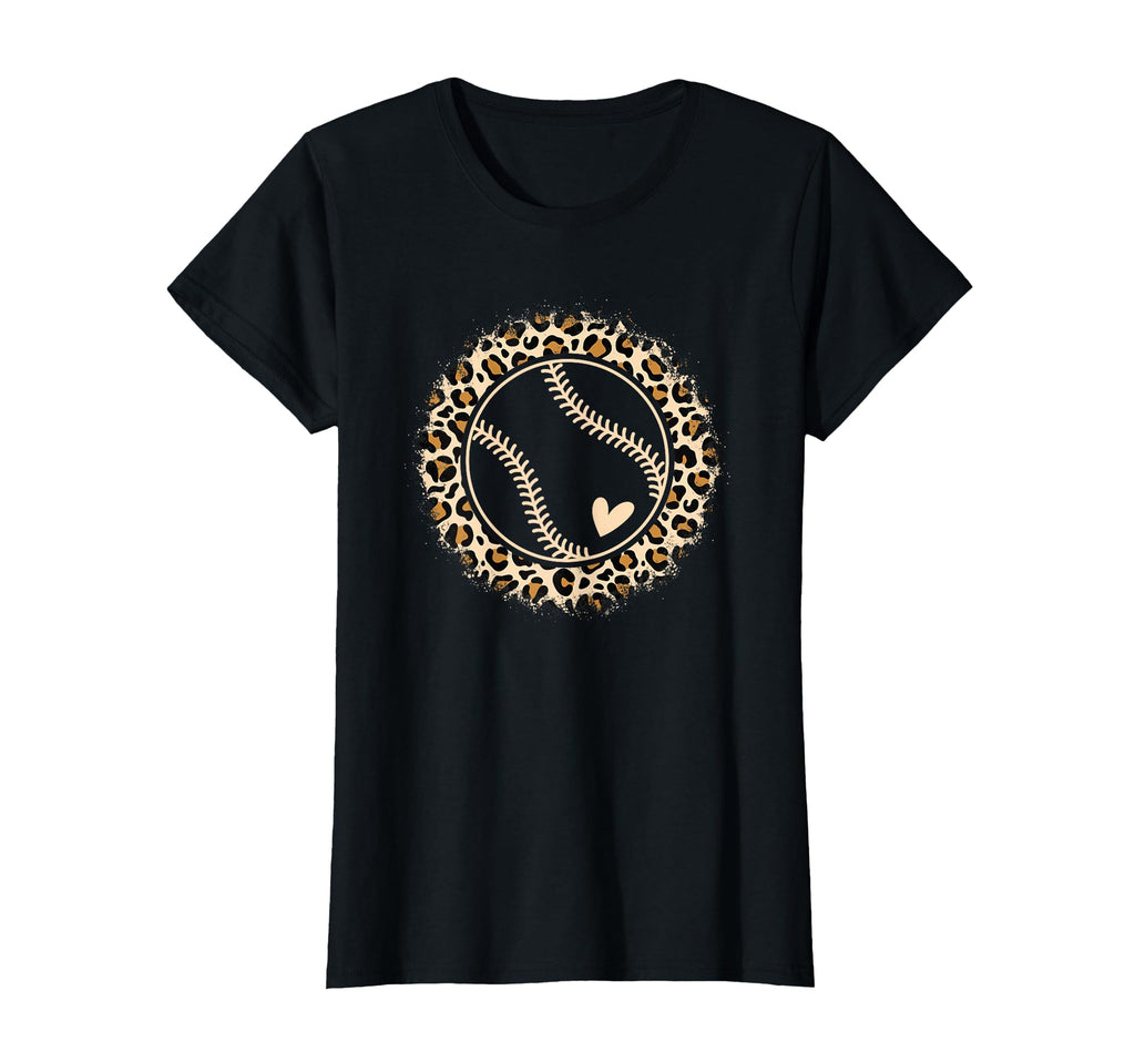 Baseball Leopard Baseball Player T-Shirt - Unique Graphic Men Women - T-Shirt, Sweatshirt, Hoodie