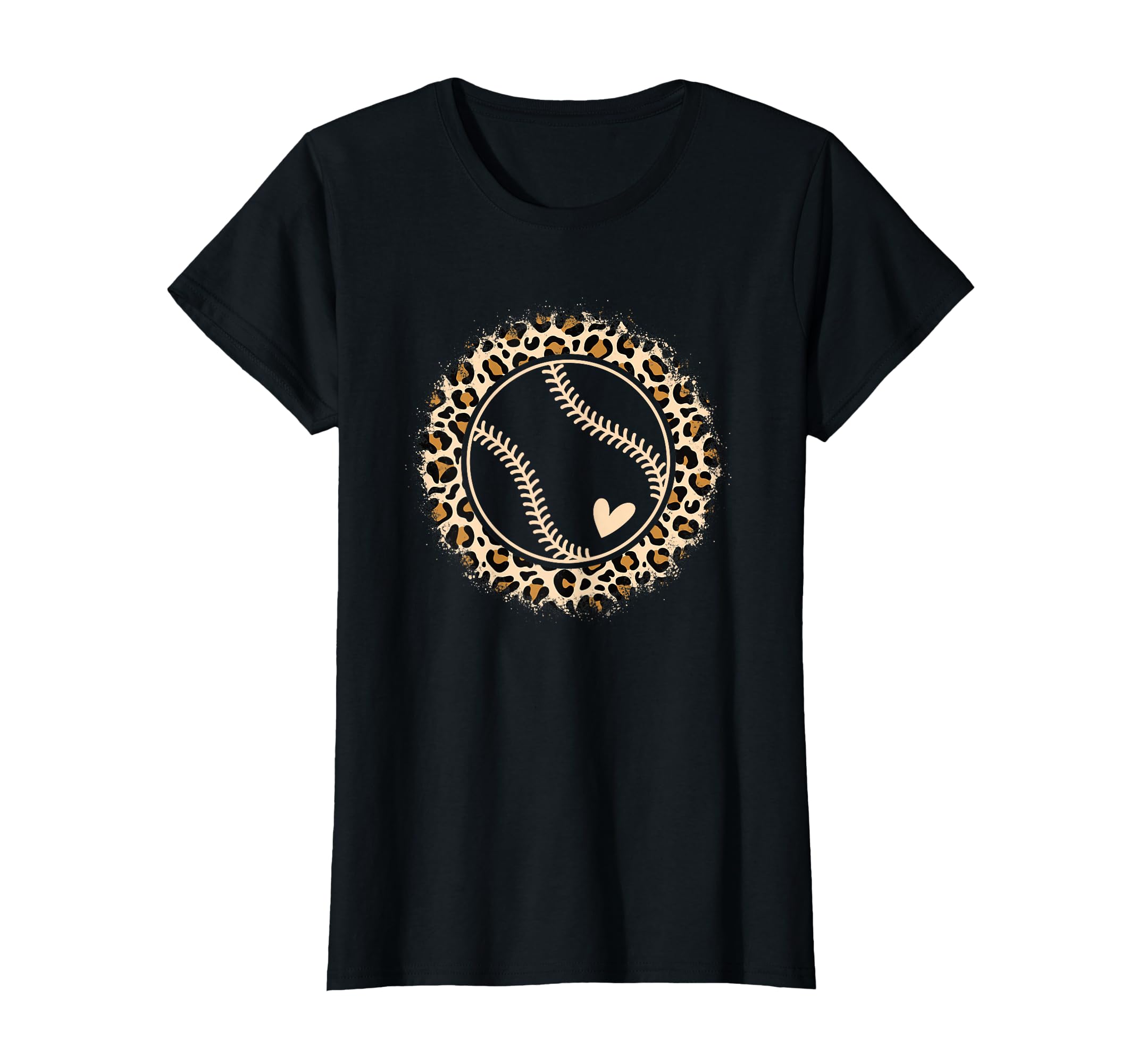 Baseball Leopard Baseball Player T-Shirt - Unique Graphic Men Women - T-Shirt, Sweatshirt, Hoodie