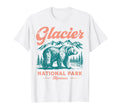 Glacier National Park Montana Usa Outdoor Hoodie - Streetwear Style Unisex - T-Shirt, Sweatshirt, Hoodie