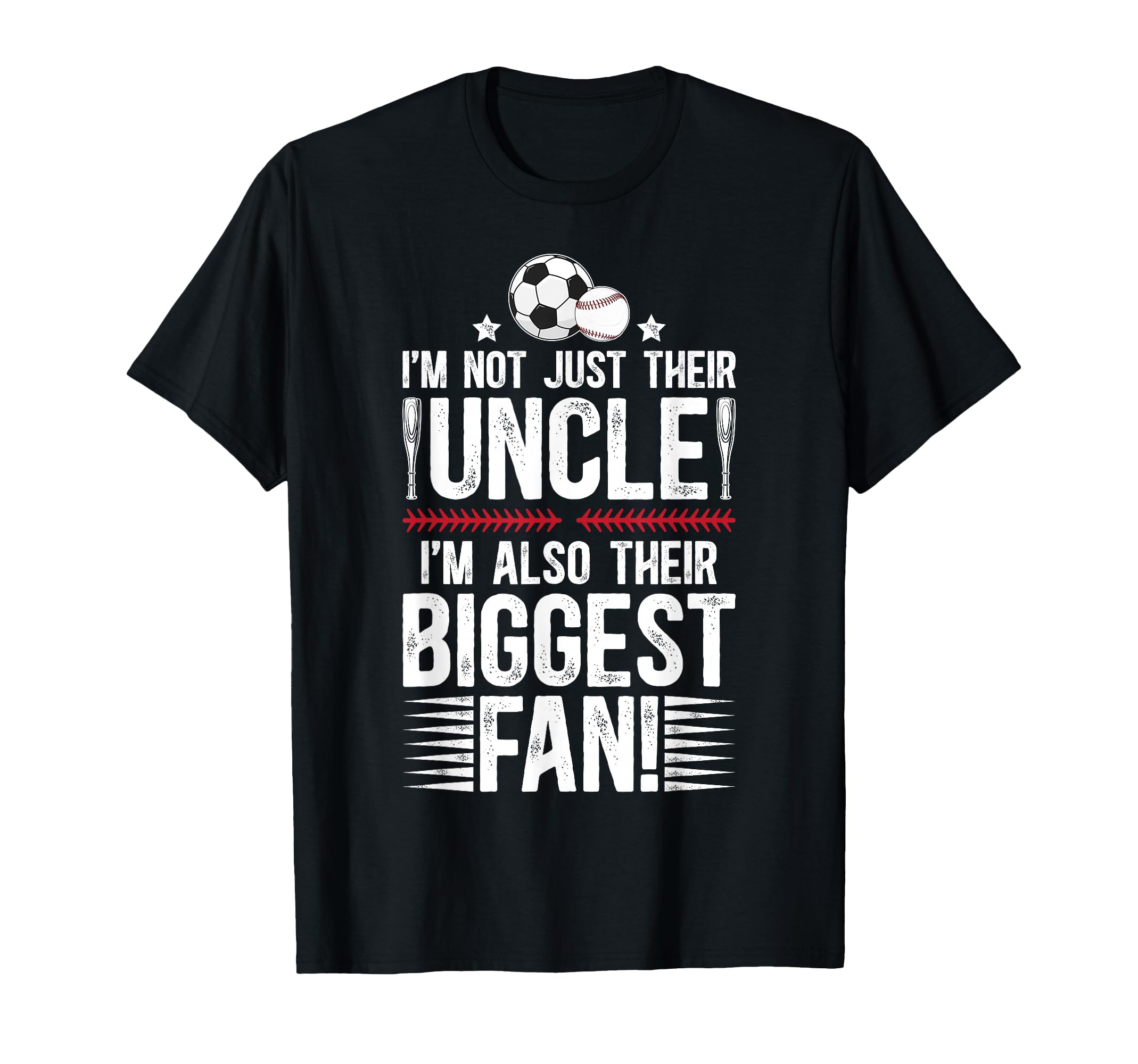 Their Biggest Fan Baseball Soccer T-Shirt - Fun Novelty Design for Adults - T-Shirt, Sweatshirt, Hoodie