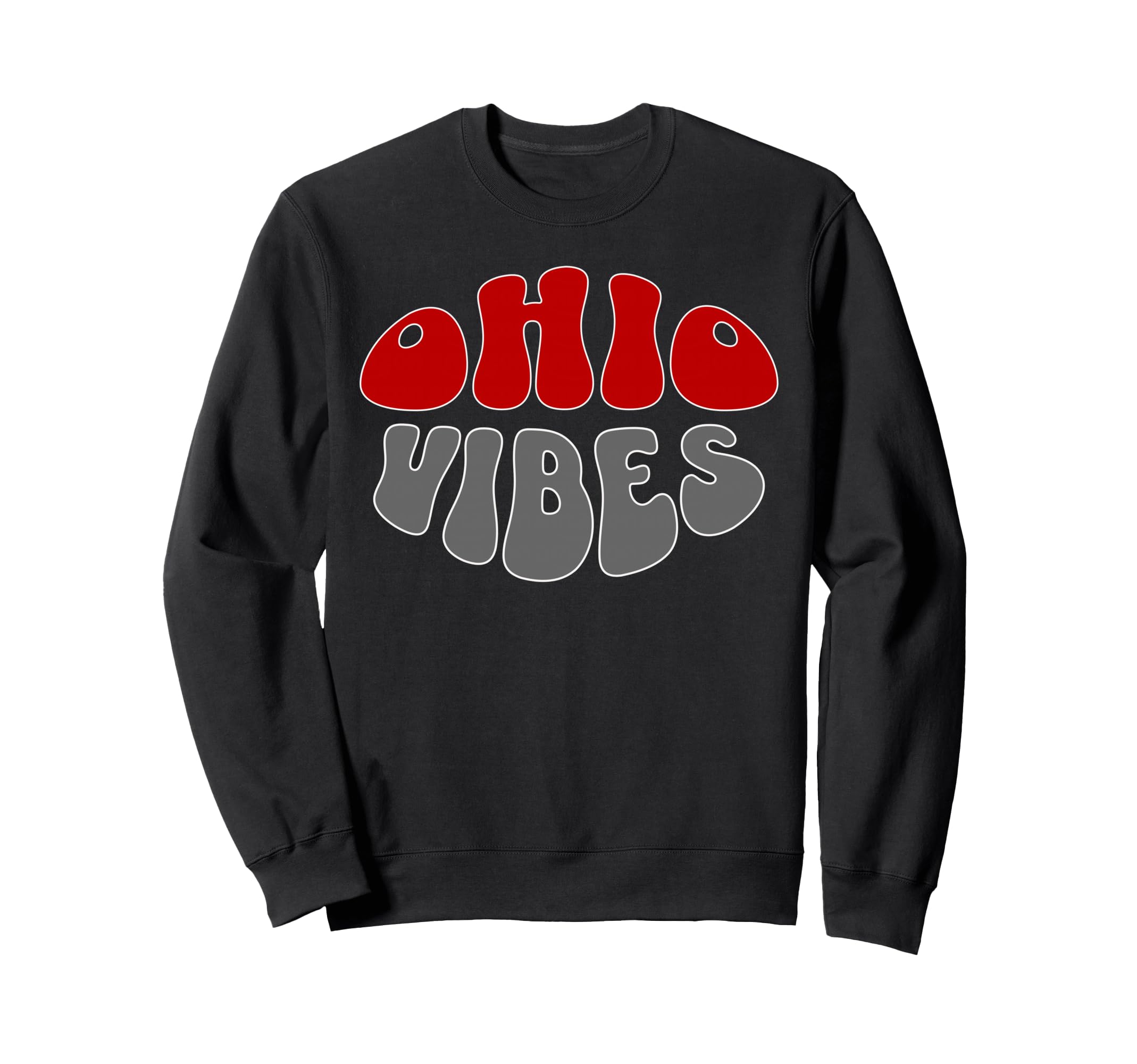 Ohio Vibes Varsity Ohio Sweatshirt - Custom Art Print Unisex - T-Shirt, Sweatshirt, Hoodie