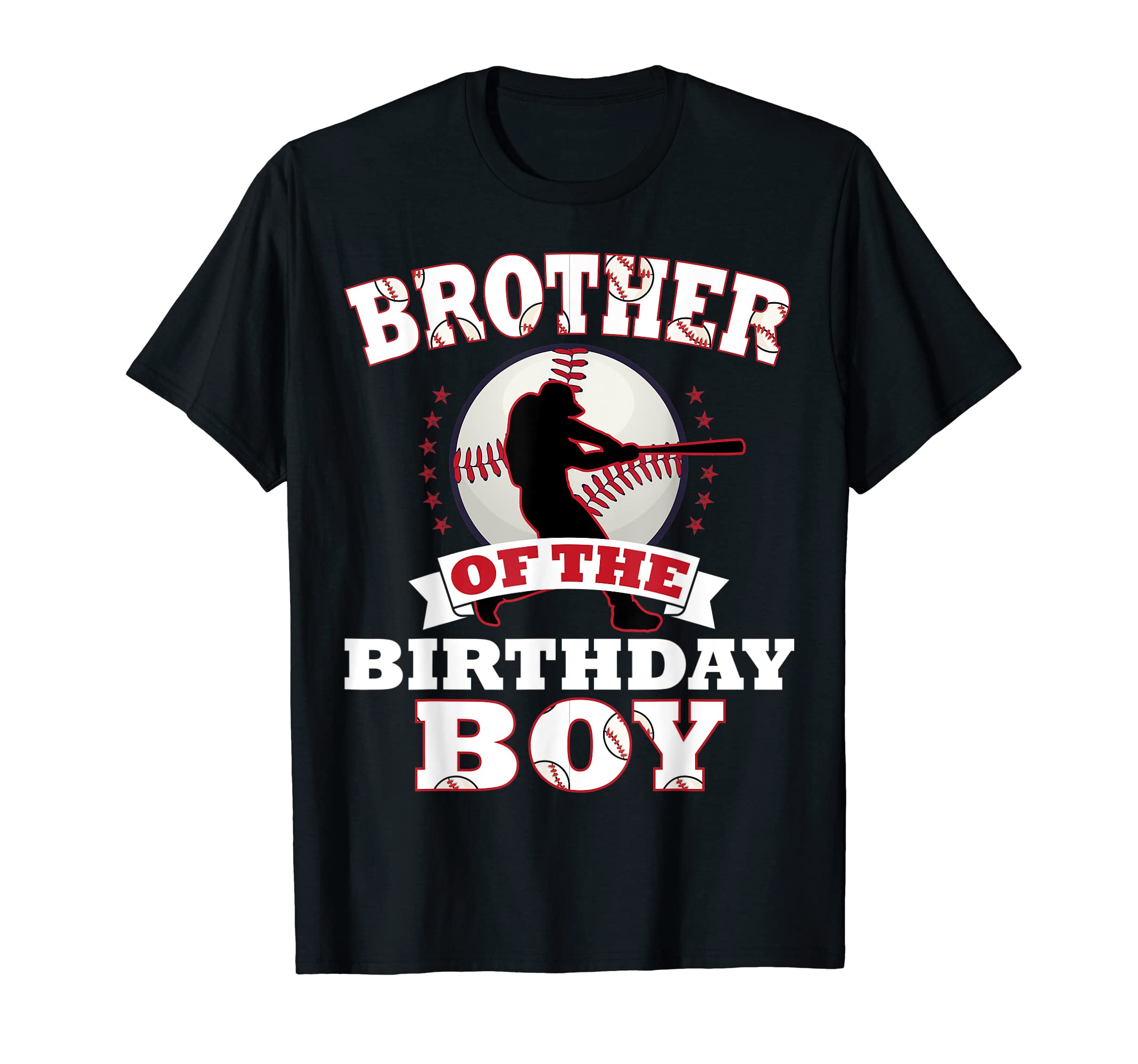 Brother Birthday Baseball Lover Matching T-Shirt - Minimalist Print Unisex - T-Shirt, Sweatshirt, Hoodie
