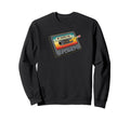 80S 90S Rewind Mix Tape Sweatshirt - Casual Everyday Wear for Adults - T-Shirt, Sweatshirt, Hoodie