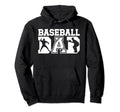 Baseball Dad Playing Catch Son Hoodie - Casual Everyday Wear for Adults - T-Shirt, Sweatshirt, Hoodie