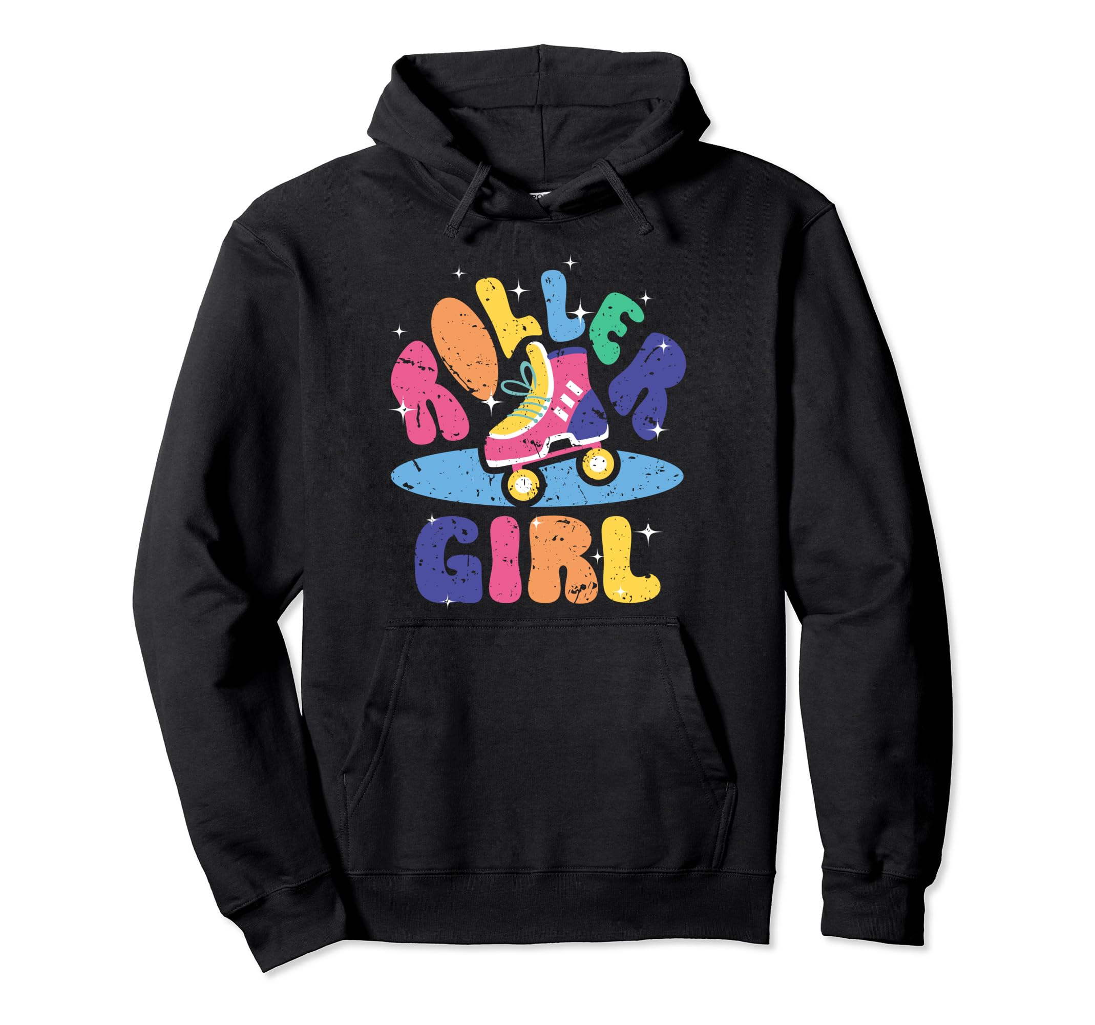Roller Skate 70S 80S Outfit Party Hoodie - Custom Art Print for Adults - T-Shirt, Sweatshirt, Hoodie