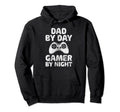Funny Video Gamer Dad Day Gamer Night Hoodie - Minimalist Print Unisex - T-Shirt, Sweatshirt, Hoodie