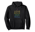 I Love Rock N Roll Bf Distressed Hoodie - Aesthetic Graphic Men Women - T-Shirt, Sweatshirt, Hoodie