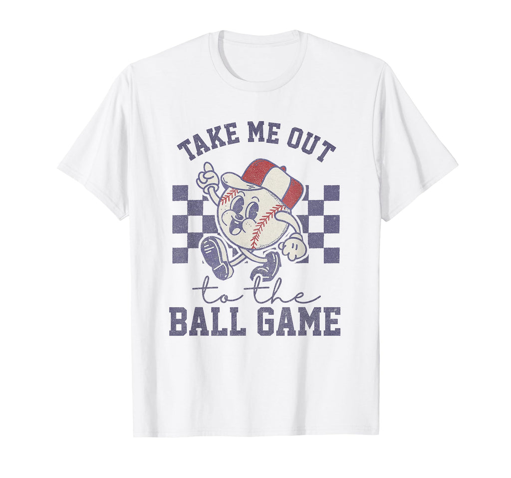 Take Me Out To Baseball Ball Game T-Shirt - Custom Art Print Unisex - T-Shirt, Sweatshirt, Hoodie