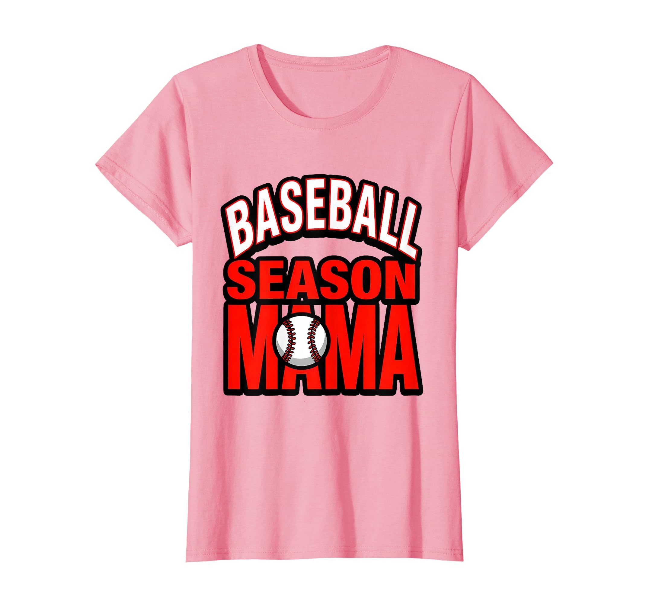 Baseball Season Mama Proud Sports Mom T-Shirt - Minimalist Print Unisex - T-Shirt, Sweatshirt, Hoodie
