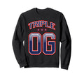 Triple Og Old School Hip Hop Sweatshirt - Minimalist Print for Adults - T-Shirt, Sweatshirt, Hoodie