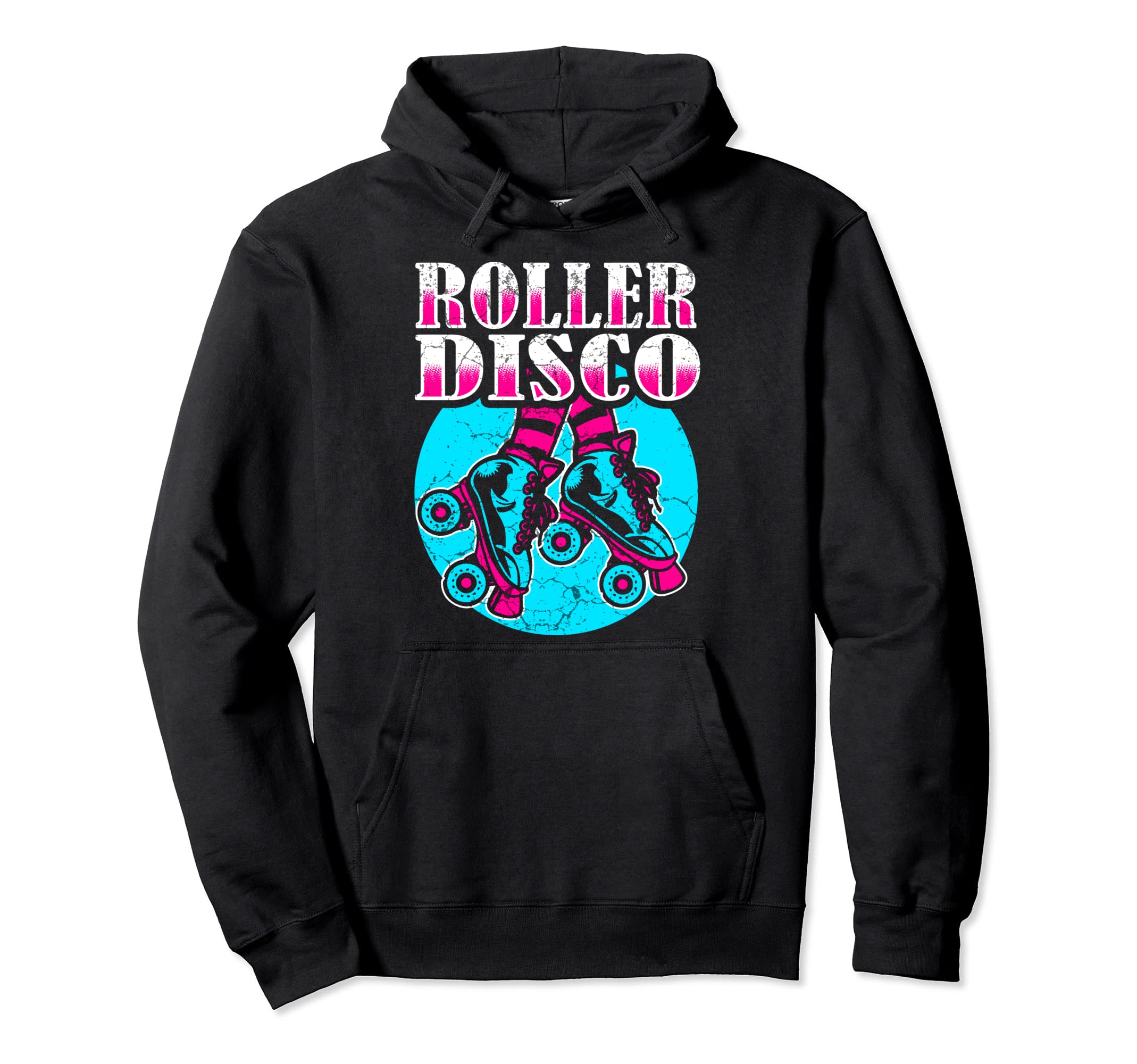 Roller Skates Disco Inline Skating Roller Hoodie - Novelty Apparel Unisex - T-Shirt, Sweatshirt, Hoodie