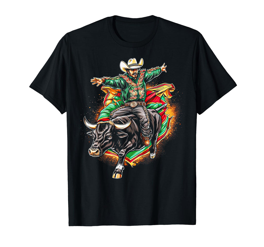 Cowboy Rodeo Horse Riding Usa Cowboy T-Shirt - Minimalist Print Unisex - T-Shirt, Sweatshirt, Hoodie