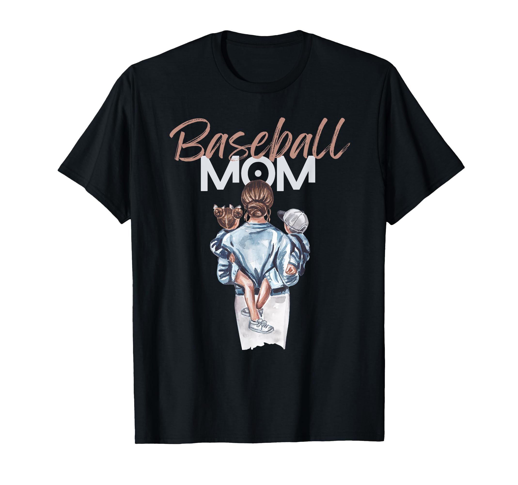 Baseball Mom Mothers Day Dugout Team T-Shirt - Novelty Apparel for Adults - T-Shirt, Sweatshirt, Hoodie