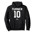 Justin Turner 10 Los Angeles Mlbpa Hoodie - Fun Novelty Design for Adults - T-Shirt, Sweatshirt, Hoodie