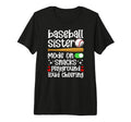 Baseball Sister Mode Sister Baseball T-Shirt - Unique Graphic Unisex - T-Shirt, Sweatshirt, Hoodie