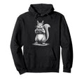 Squirrel Photographer Camera Hoodie - Casual Everyday Wear Unisex - T-Shirt, Sweatshirt, Hoodie