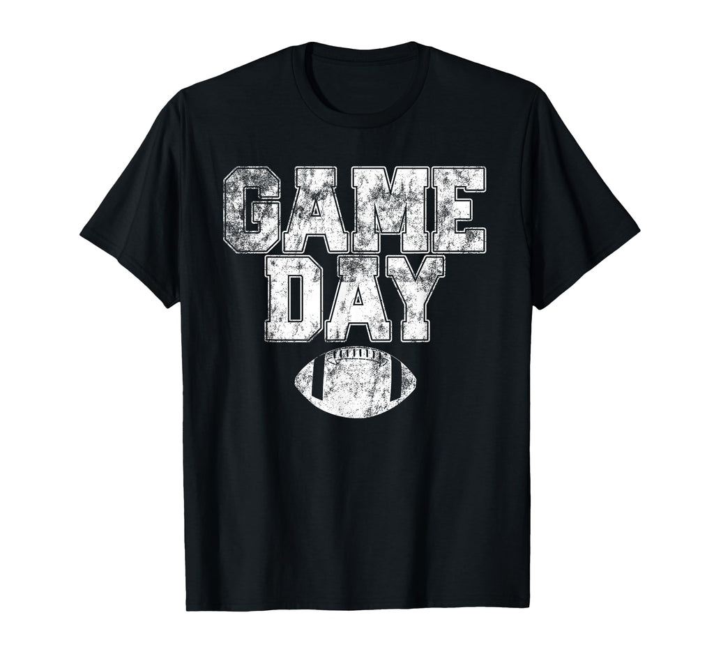 Football Day Game Distressed Mens T-Shirt - Aesthetic Graphic Men Women - T-Shirt, Sweatshirt, Hoodie