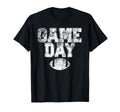 Football Day Game Distressed Mens T-Shirt - Aesthetic Graphic Men Women - T-Shirt, Sweatshirt, Hoodie