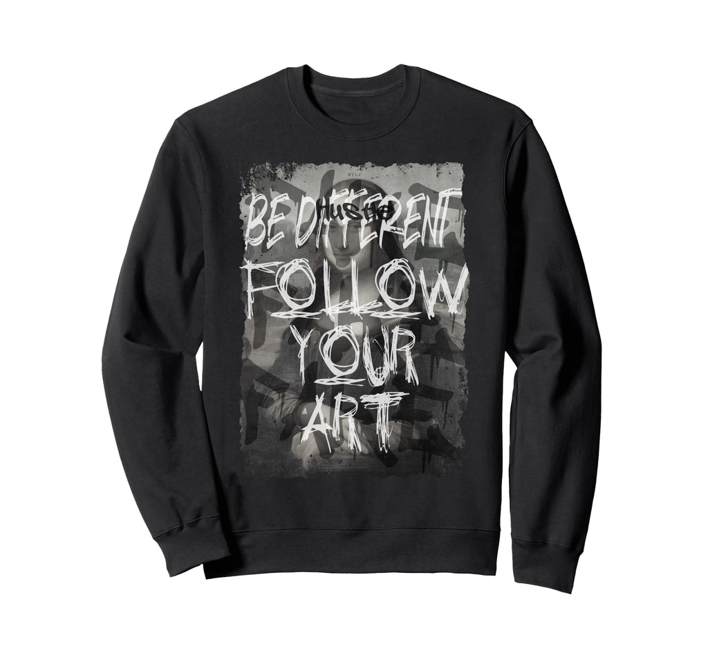 Mona Lisa Aesthetic Y2K Streetwear Sweatshirt - Fun Novelty Design Unisex - T-Shirt, Sweatshirt, Hoodie