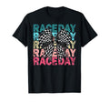 Race Day Coquette Bow Grunge T-Shirt - Casual Everyday Wear Men Women - T-Shirt, Sweatshirt, Hoodie