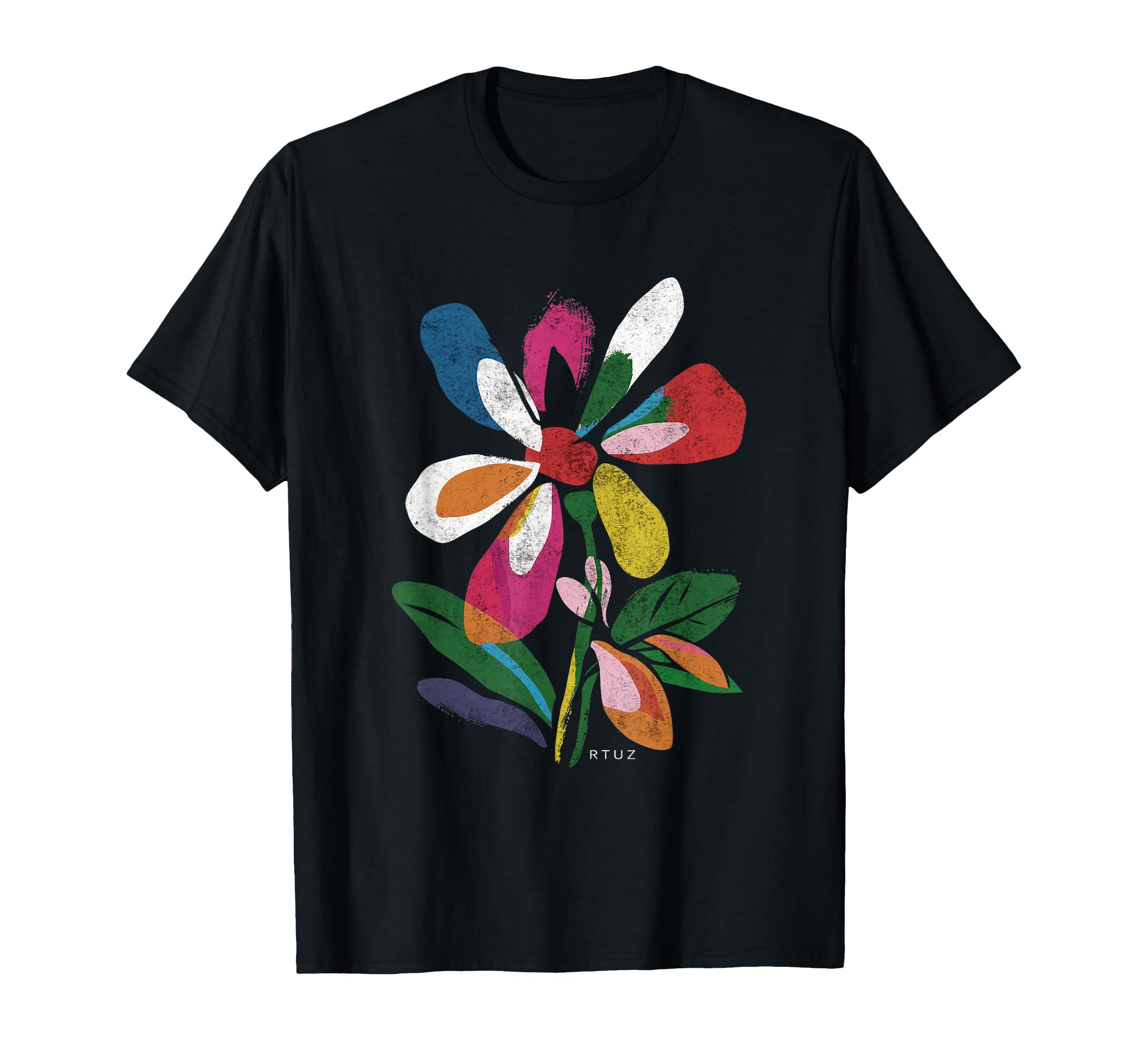 Boho Floral Pastel Flowers Hipster T-Shirt - Fun Novelty Design Unisex - T-Shirt, Sweatshirt, Hoodie