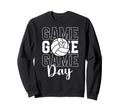 Game Day Volleyball Game Day Heart Sweatshirt - Graphic Print Men Women - T-Shirt, Sweatshirt, Hoodie