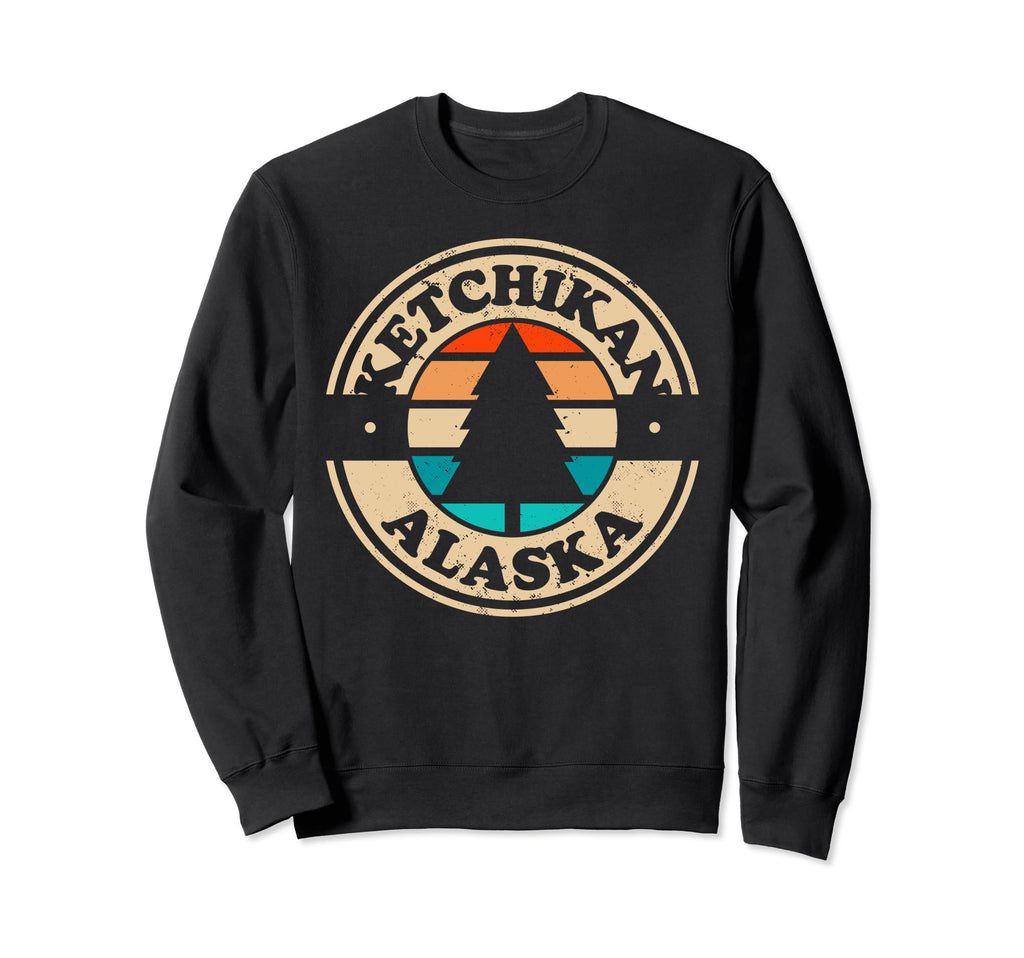 Ketchikan Alaska Ak 70S Souvenir 80S Sweatshirt - Novelty Apparel Unisex - T-Shirt, Sweatshirt, Hoodie