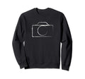 Camera Art Logo Sweatshirt - Fun Novelty Design Men Women - T-Shirt, Sweatshirt, Hoodie