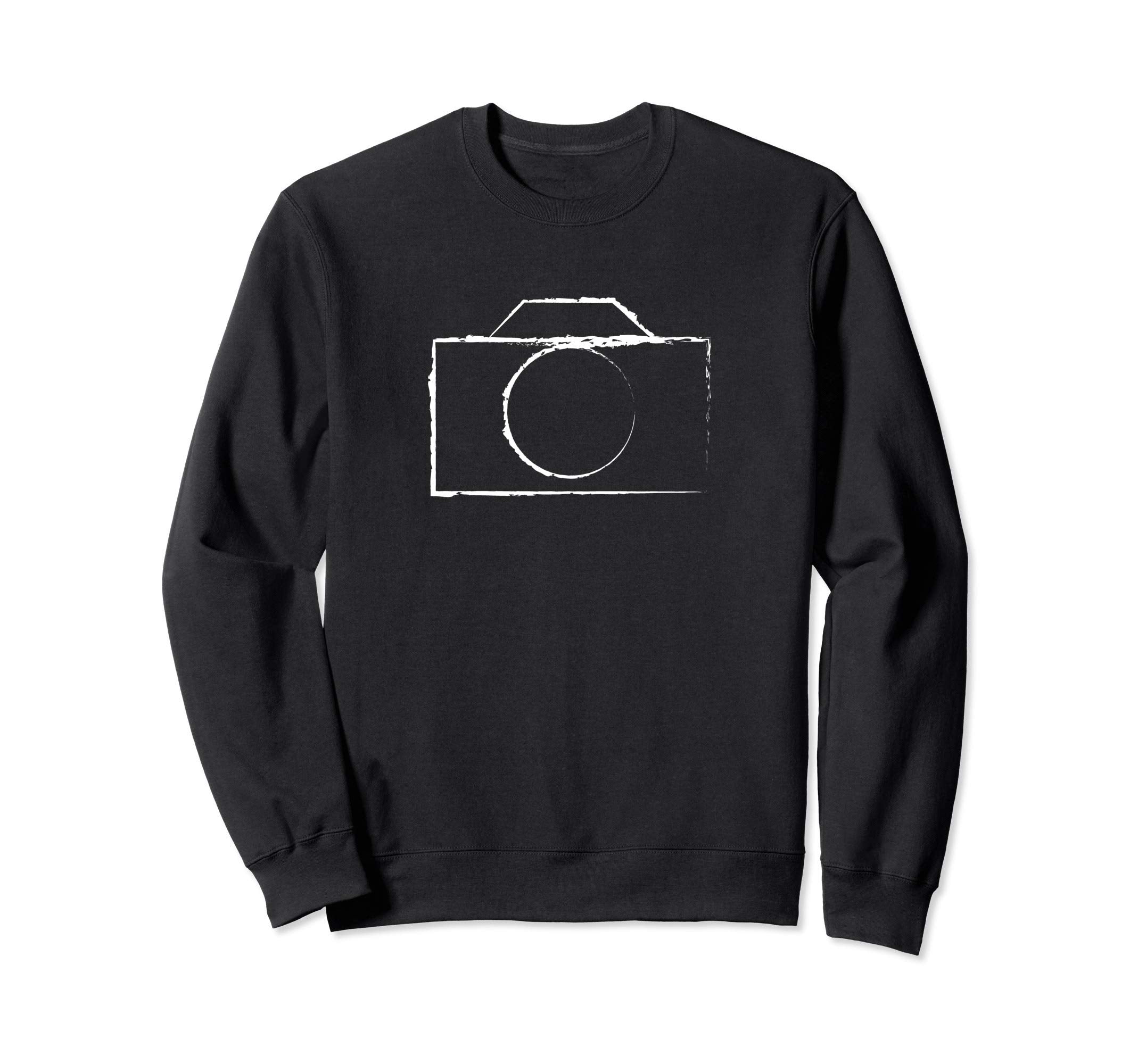 Camera Art Logo Sweatshirt - Fun Novelty Design Men Women - T-Shirt, Sweatshirt, Hoodie